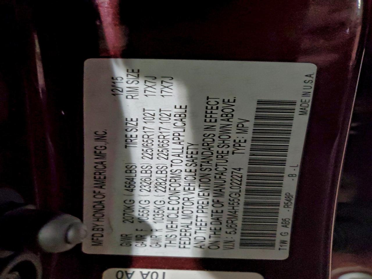 Honda Crv Ex Image 9