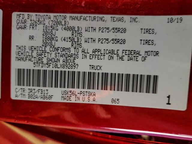 Toyota Tundra Crewmax Sr5 Image 12