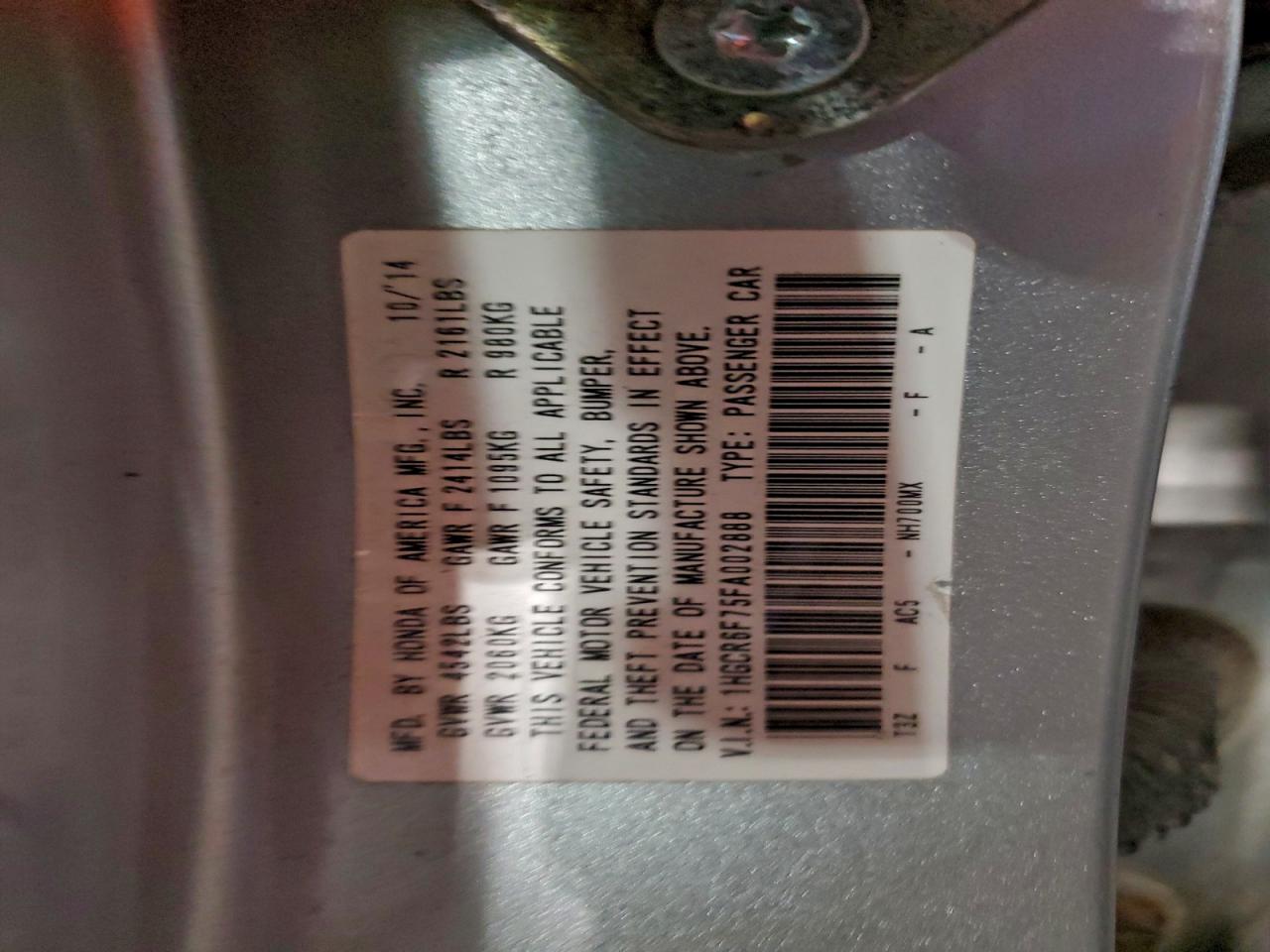 Honda Accord Touring Hybrid Image 12