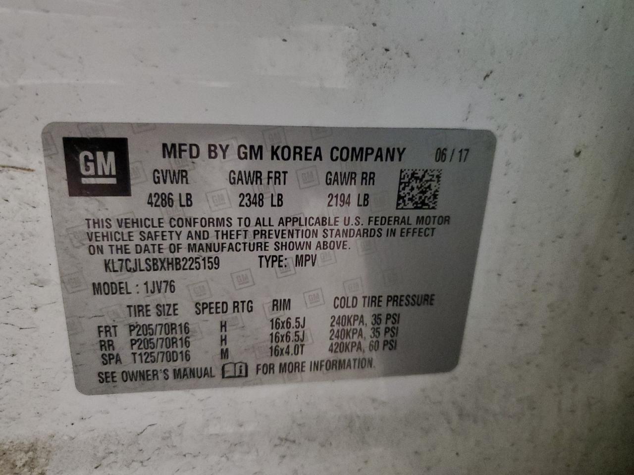 Chevrolet Trax 1lt Image 12