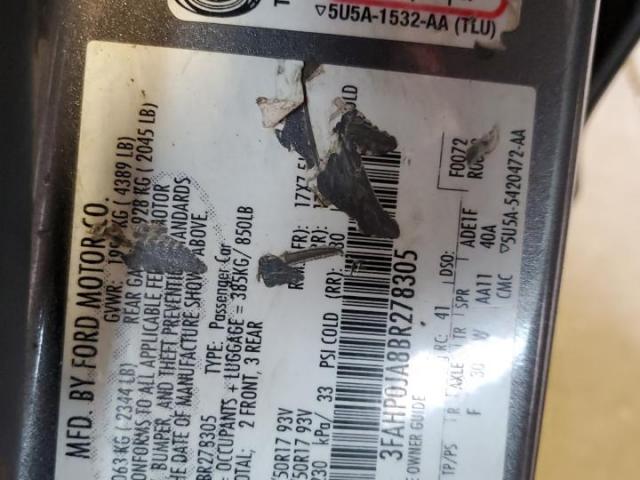 Ford Fusion Sel Image 4