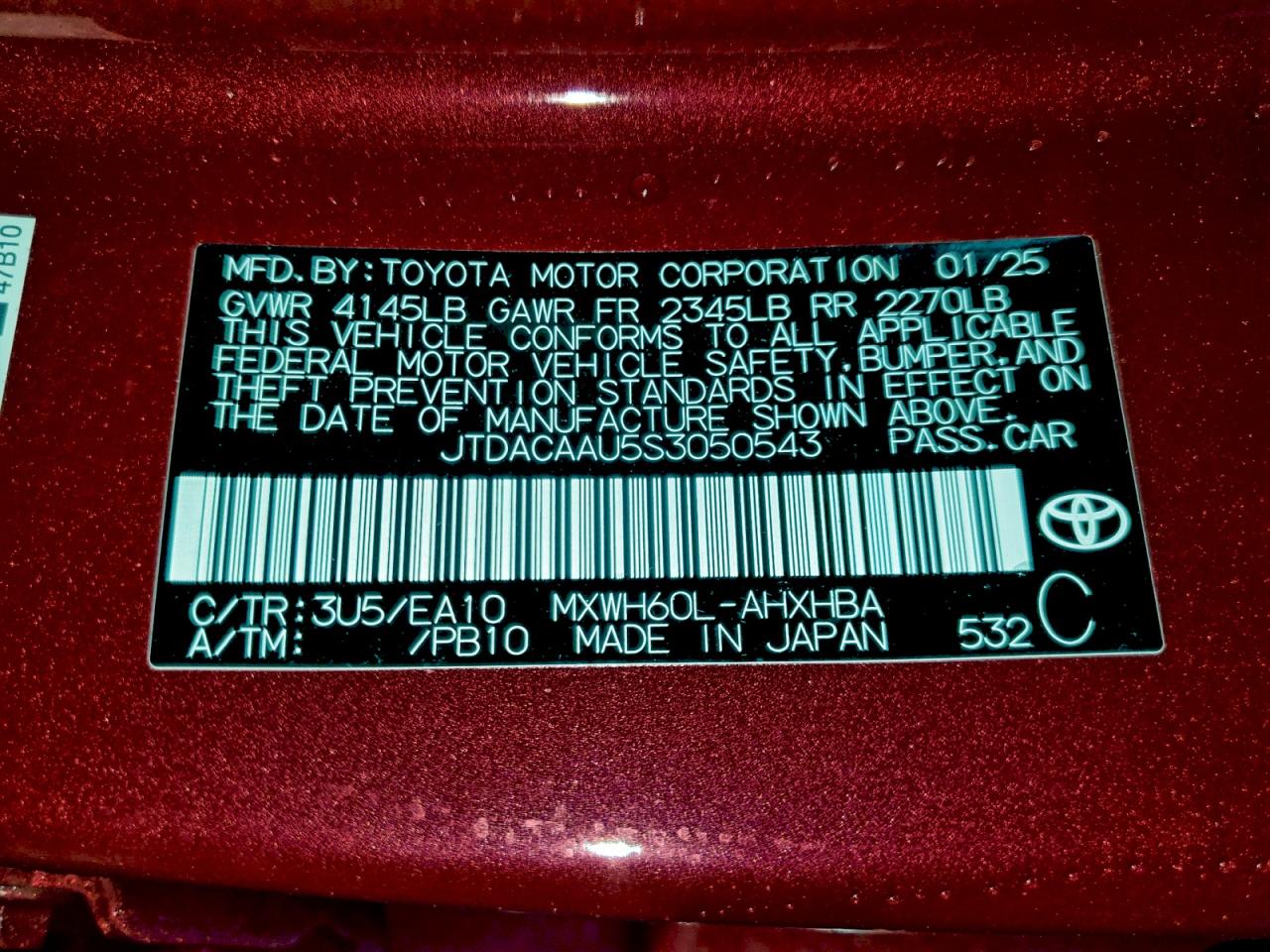 Toyota Prius Le Image 12