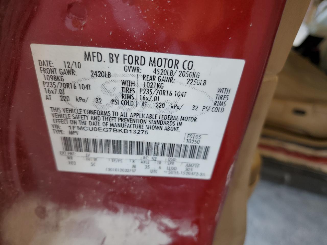 Ford Escape Limited Image 12