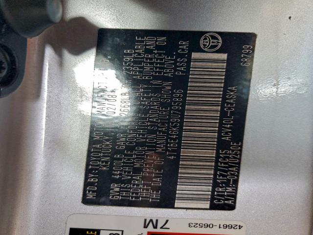 Toyota Camry Base Image 10