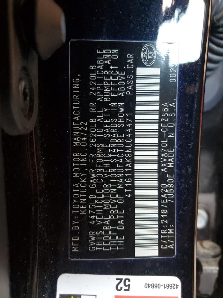 Toyota Camry Se Image 10