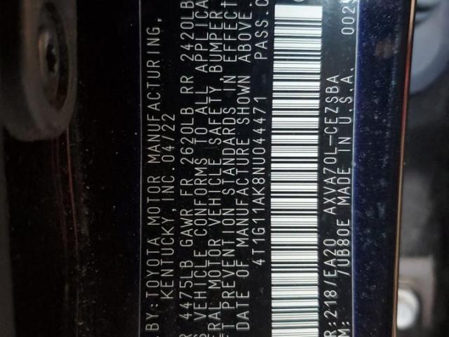 Toyota Camry Se Image 10