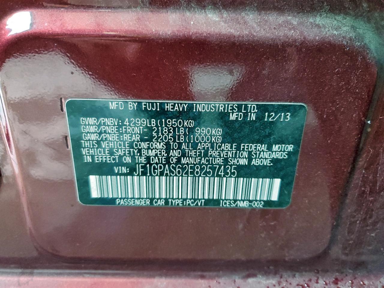 Subaru Impreza Sport Limited Image 10