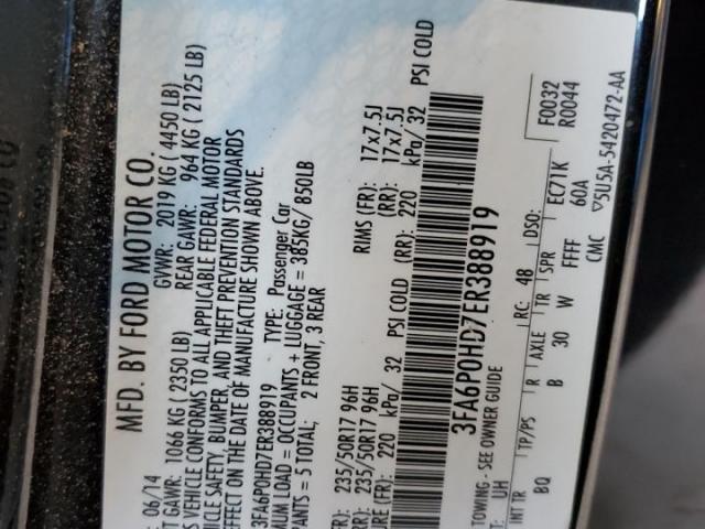 Ford Fusion Se Image 11