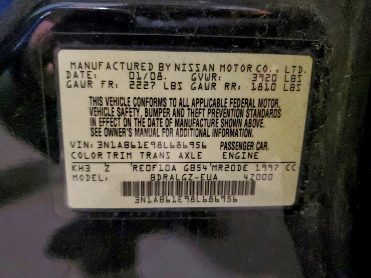 Nissan Sentra 2.0 Image 11