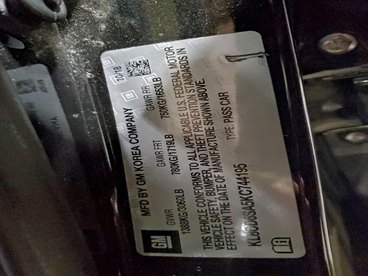 Chevrolet Spark 1lt Image 10