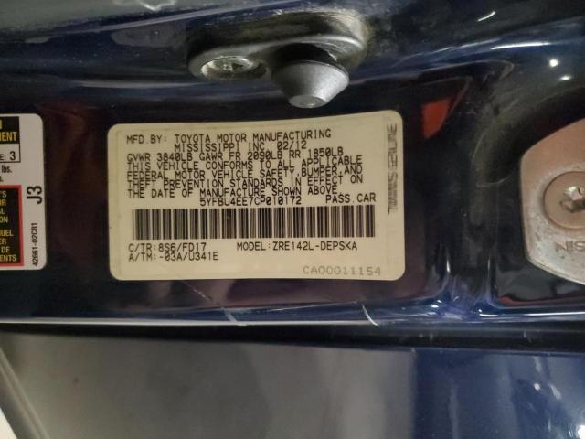 Toyota Corolla Base Image 12