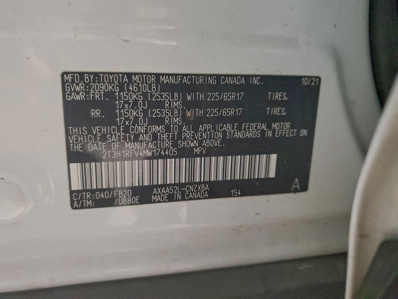 Toyota RAV4 Le Image 11