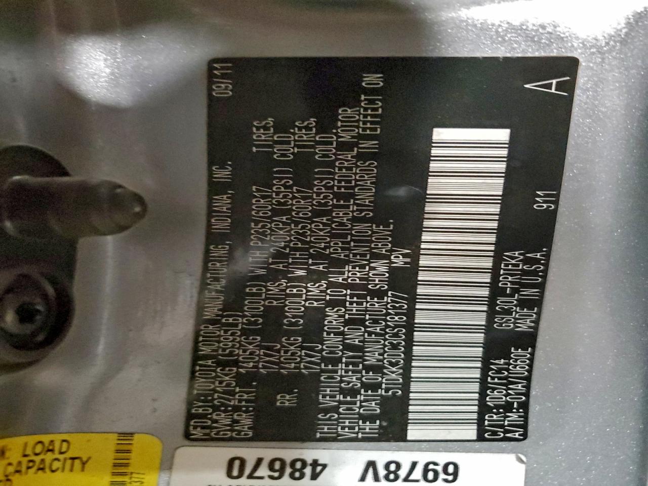 Toyota Sienna Le Image 13