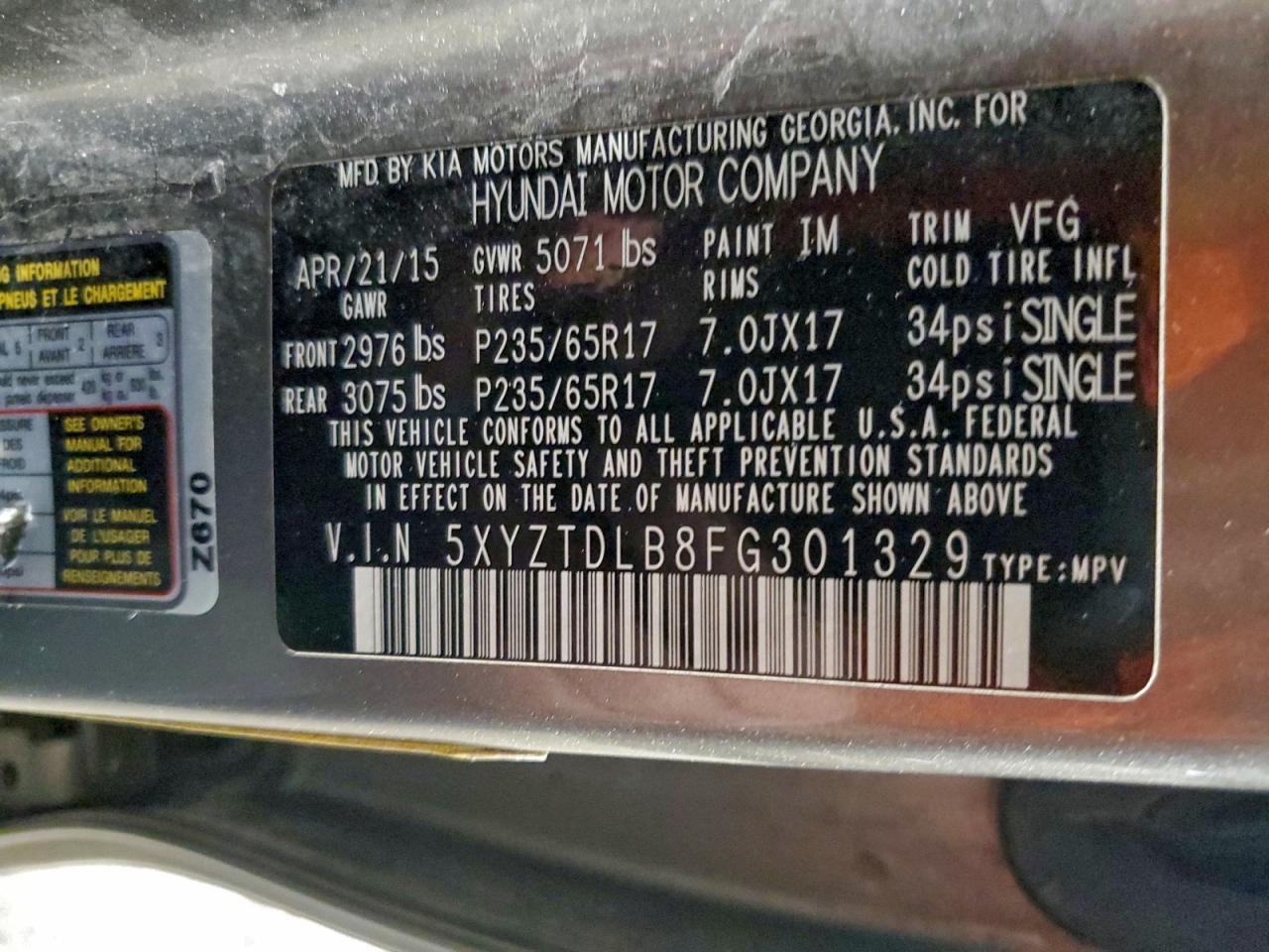 Hyundai SANTA FE Image 12