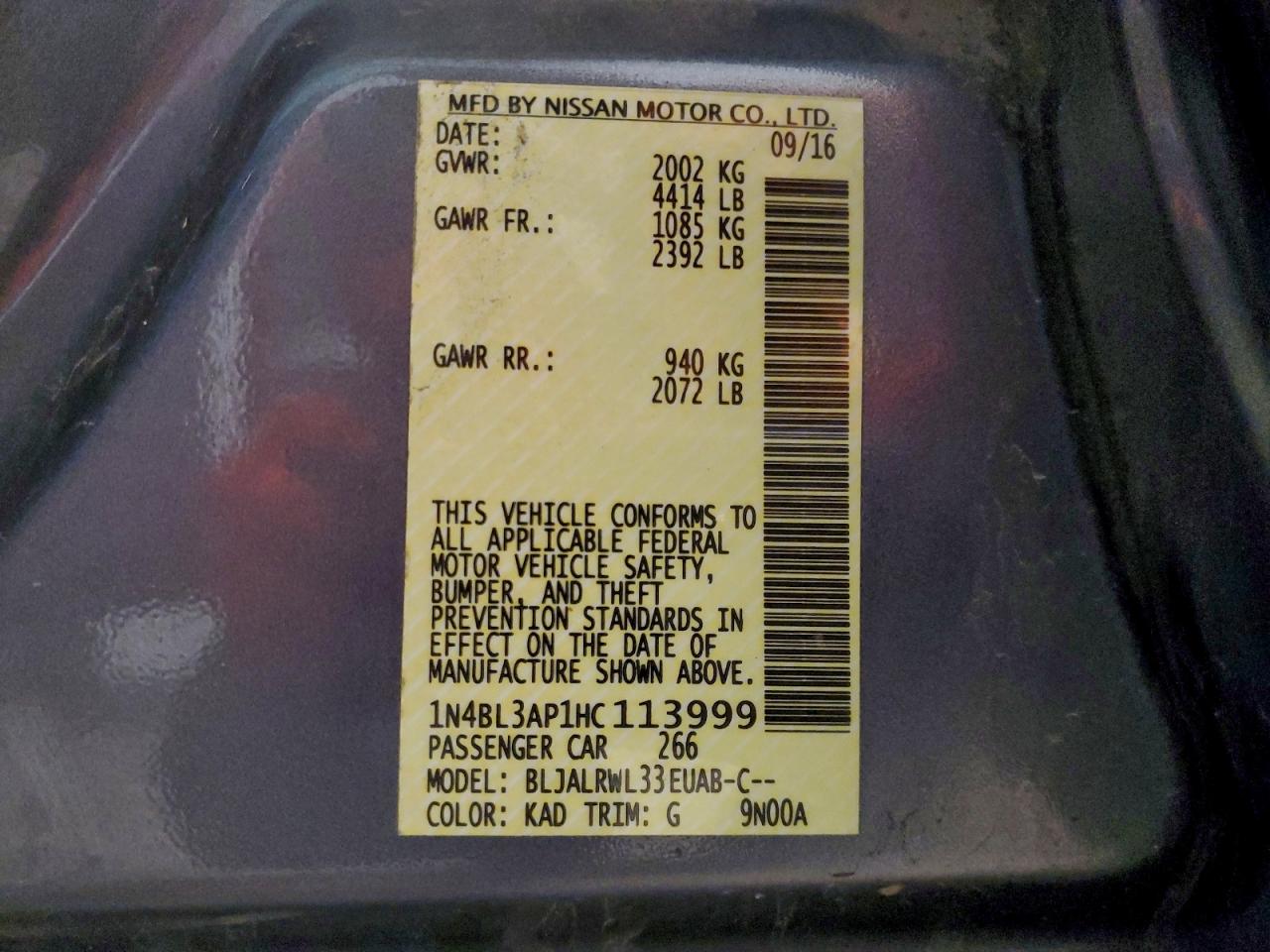 Nissan Altima 3.5sl Image 7