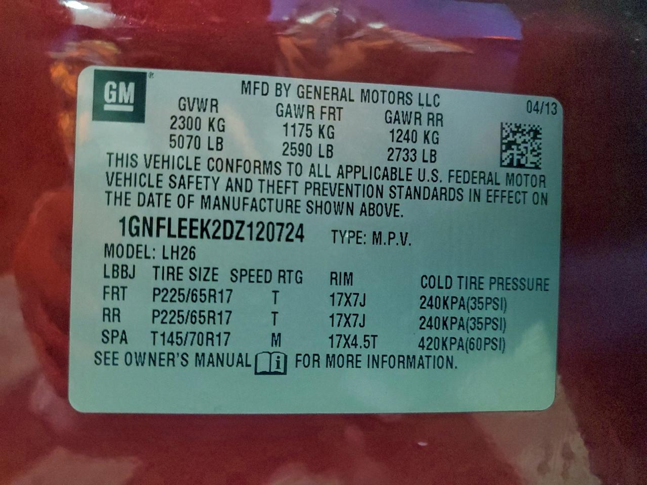 Chevrolet Equinox Lt Image 9