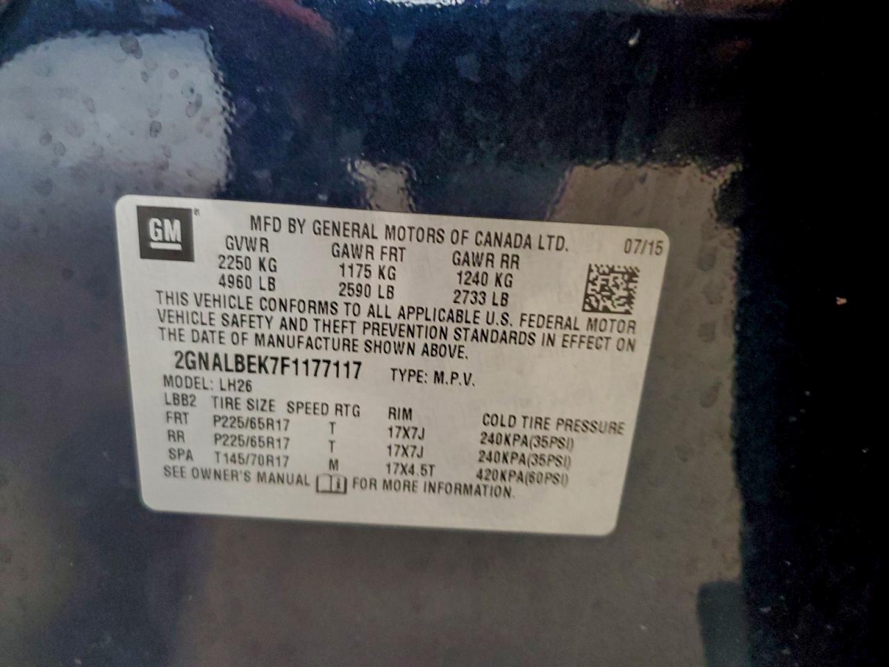 Chevrolet Equinox Lt Image 8